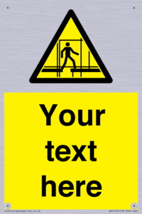 Custom Scaffold Incomplete Sign